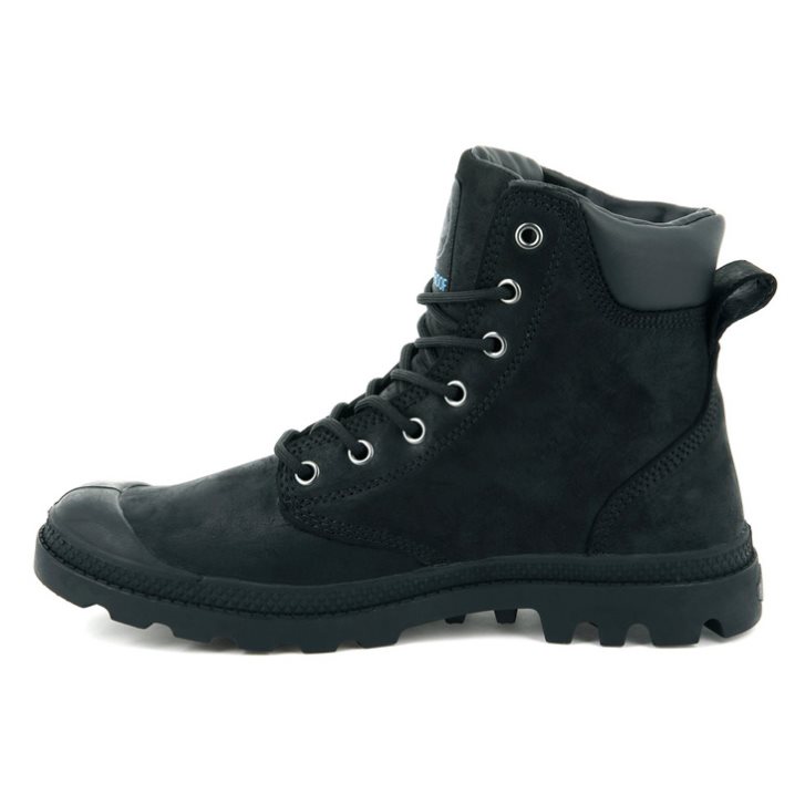 Bottes Palladium Pampa Cuff WP LUX Femme Noir | FR NVC132X